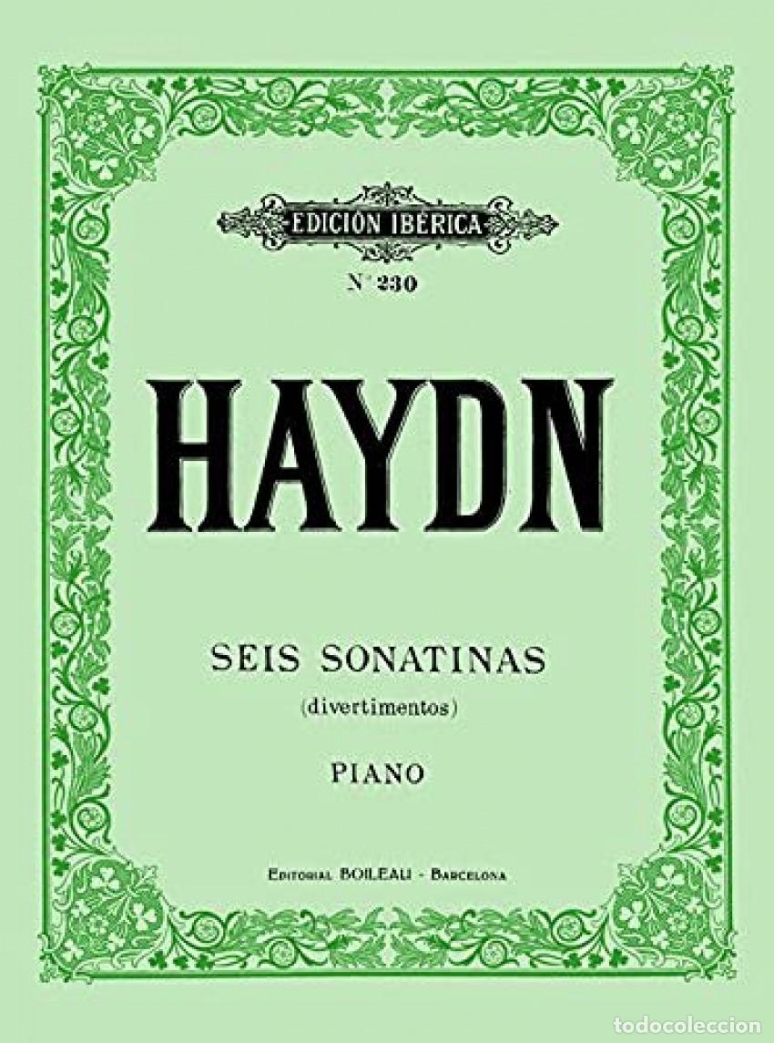 Libros: 6 SONATINAS (DIVERTIMENTOS) - HAYDN, Franz Joseph