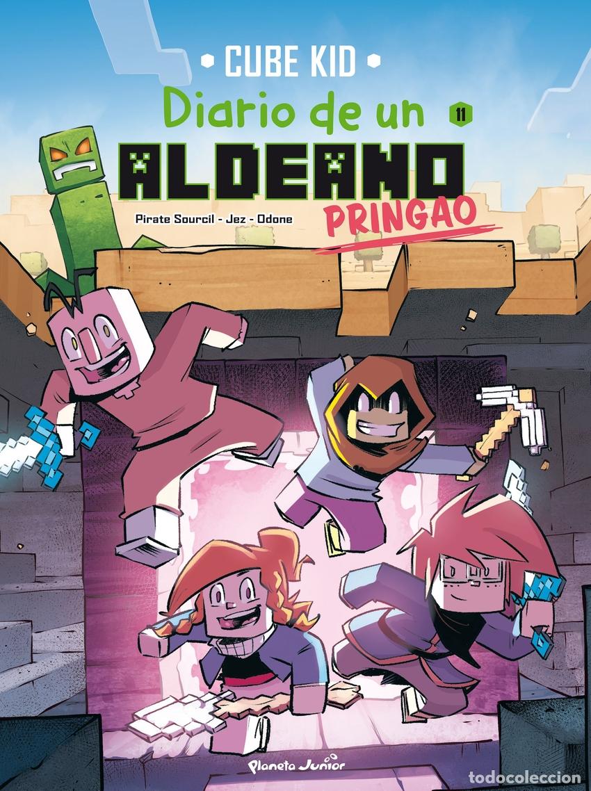 Libros: MINECRAFT. DIARIO DE UN ALDEANO PRINGAO. C&Oacute;MIC 11 - Cube Kid