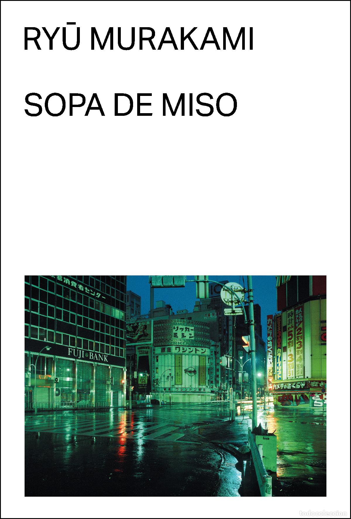 Libros: SOPA DE MISO - Murakami, Ry?