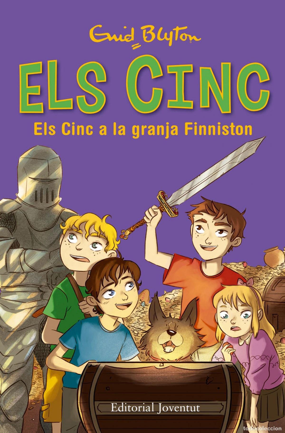 Libros: ELS CINC A LA GRANJA FINNISTON - Blyton, Enid