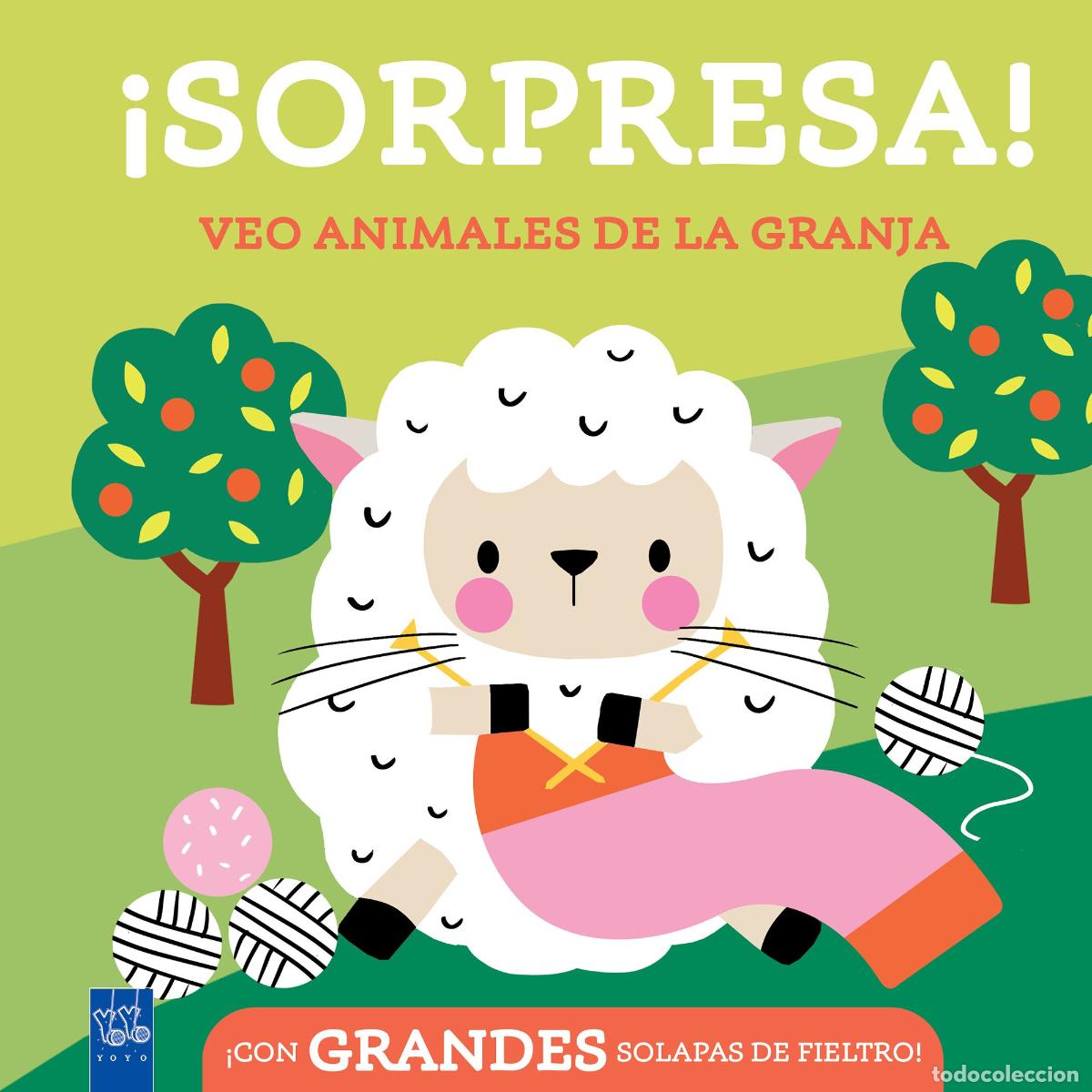 Libros: &iexcl;SORPRESA! VEO ANIMALES DE LA GRANJA - YOYO