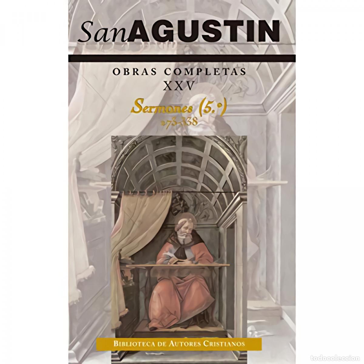 Libros: XXV.OBRAS COMPLETAS DE SAN AGUST&Iacute;N - San Agustin