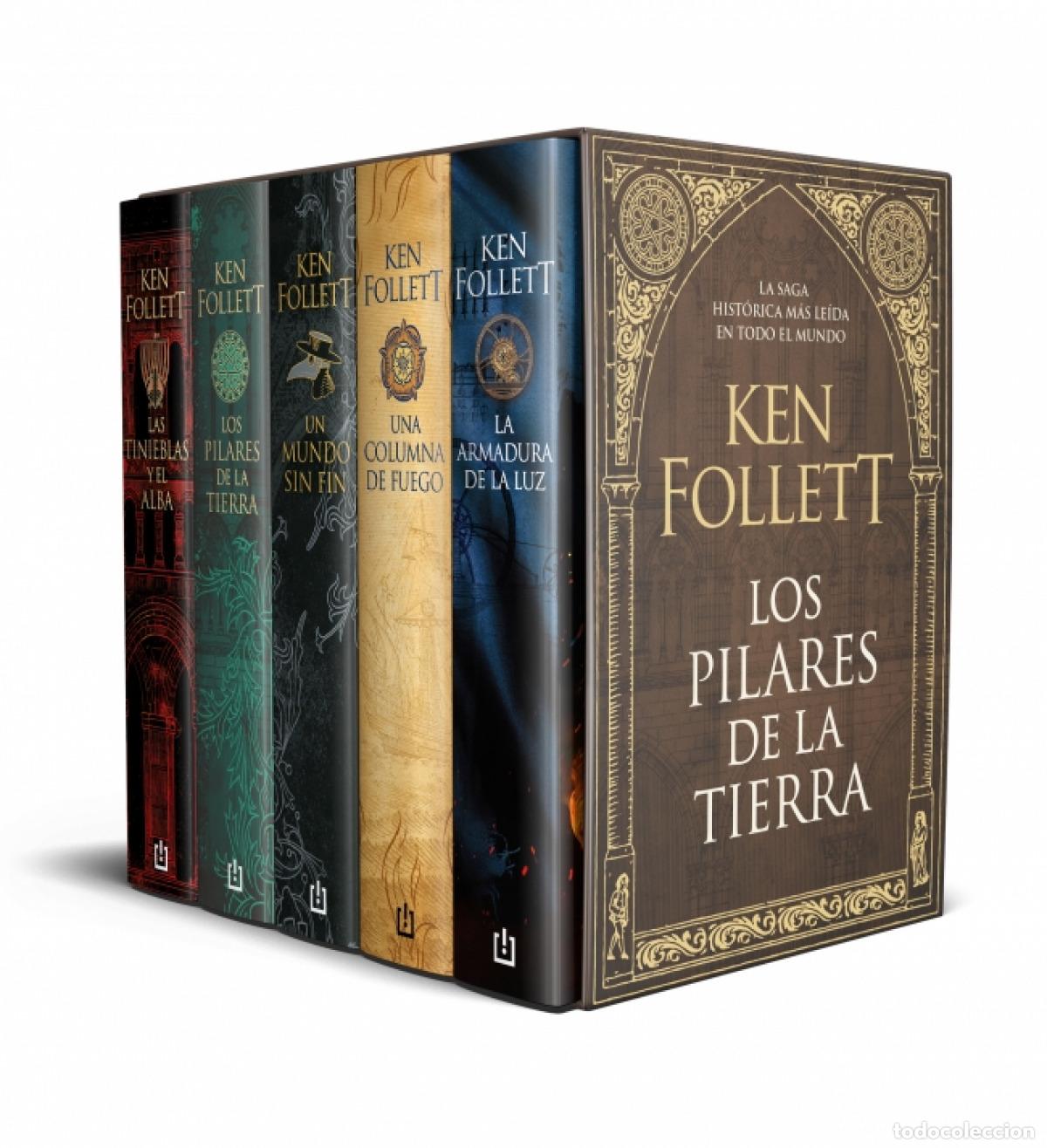 Libros: ESTUCHE LOS PILARES DE LA TIERRA - Ken Follett