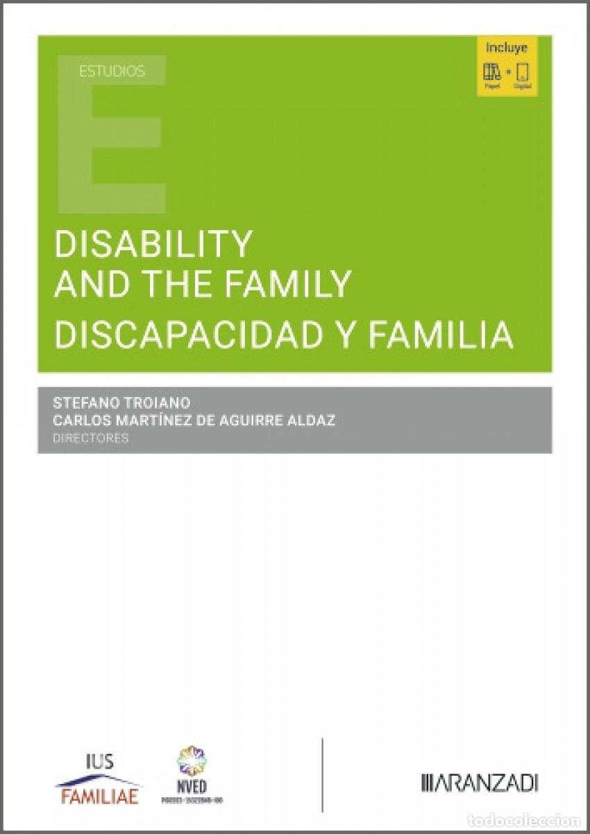Livros: DISABILITY AND THE FAMILIY - DISCAPACIDAD Y FAMILIA - TROIANO, STEFANO