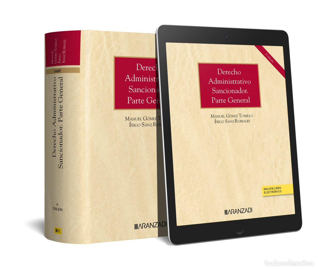 Livros: DERECHO ADMINISTRATIVO SANCIONADOR. PARTE GENERAL (PAPEL + E-BOOK) - G&oacute;mez Tomillo, Manuel