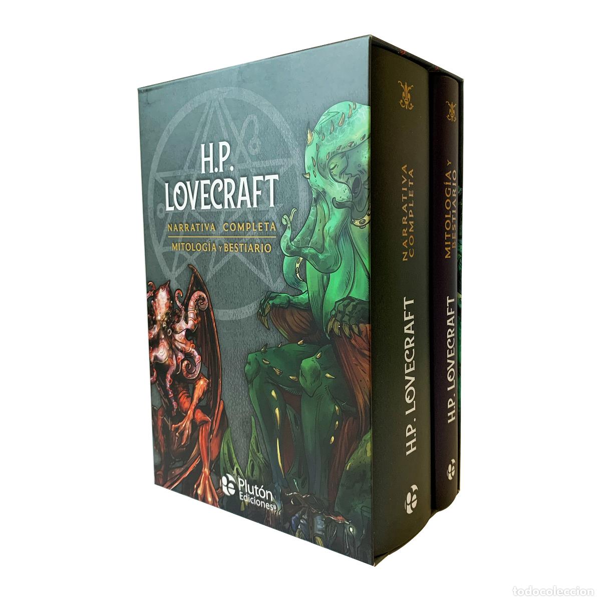Libros: PACK H.P. LOVECRAFT - NARRATIVA COMPLETA - MITOLOG&Iacute;A Y BESTIARIO - Lovecraft, H P