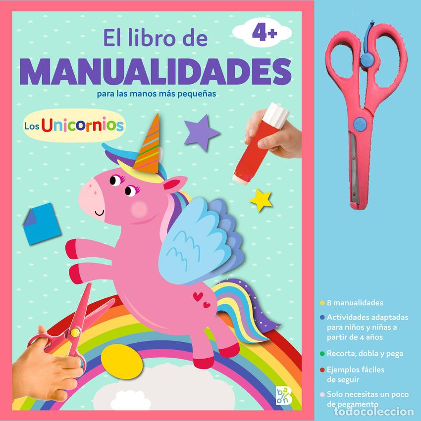 Libros: MANUALIDADES CON TIJERAS-LOS UNICORNIOS - BALLON