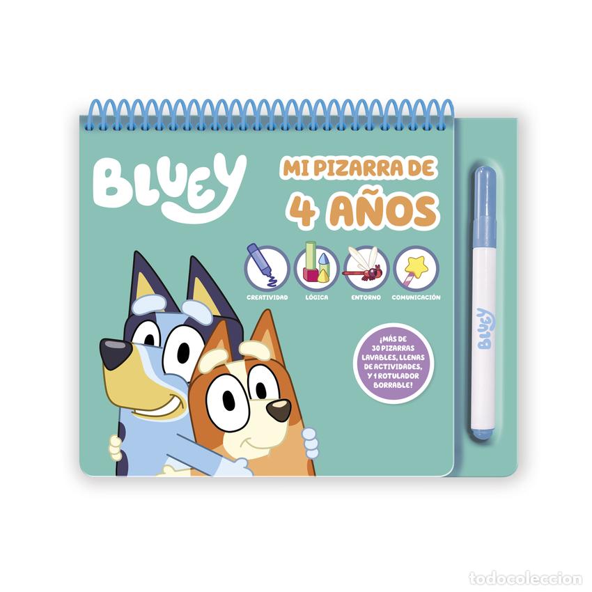 Libri: MI PIZARRA DE 4 A&Ntilde;OS - BLUEY - Imagiland
