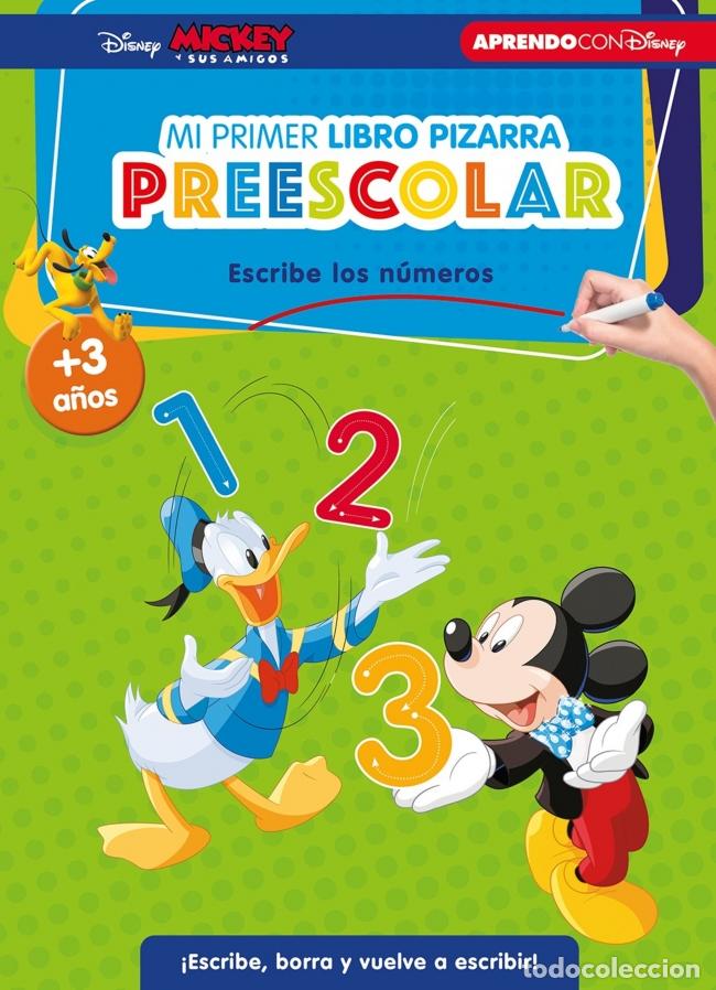Libros: APRENDE CON DISNEY. PRIMEROS N&Uacute;MEROS (LIBRO-PIZARRA) - Disney