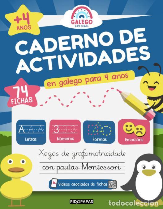 Livres: CADERNO DE ACTIVIDADES EN GALEGO PARA 4 ANOS - Mari&ntilde;o, Breixo