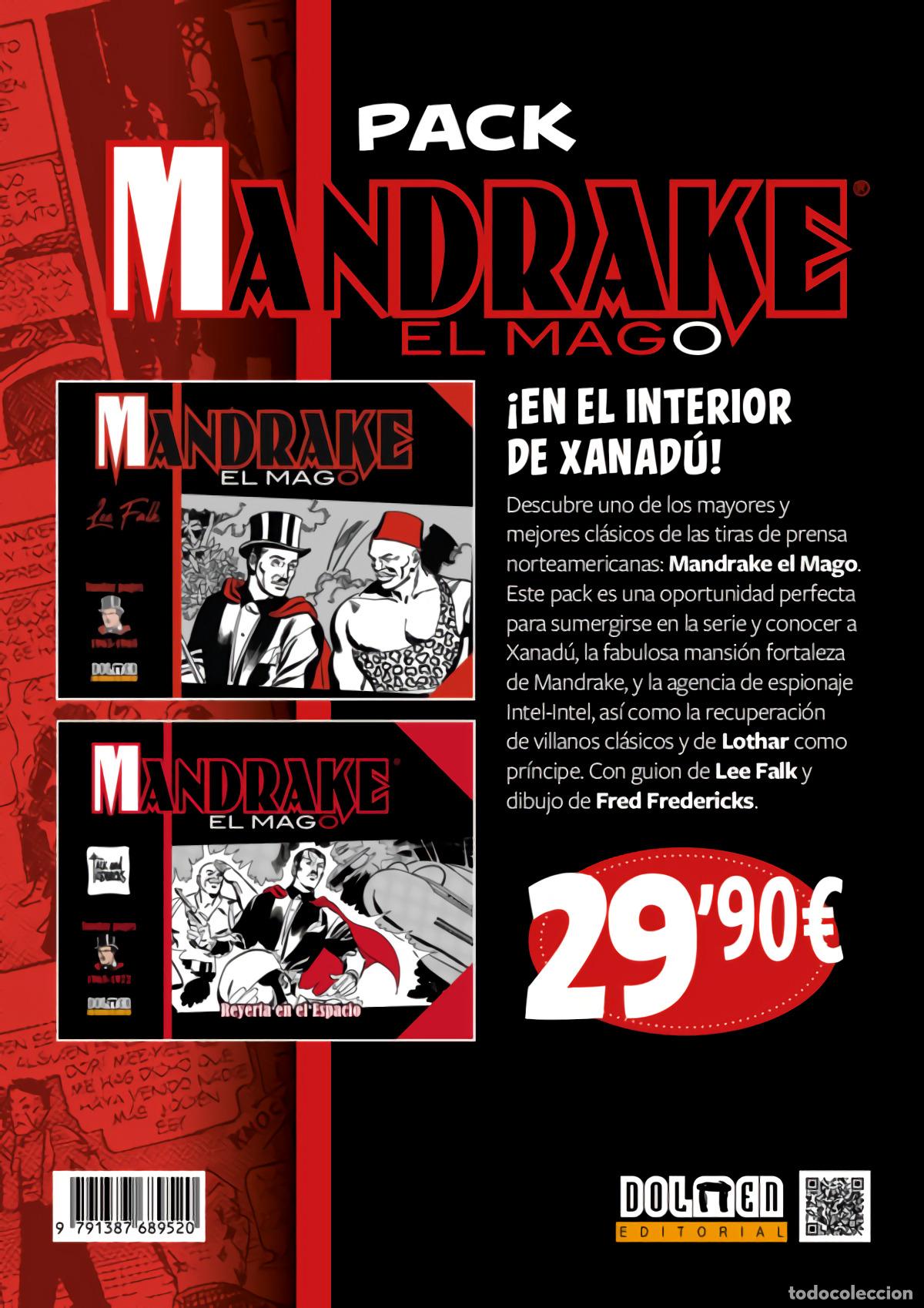 Livres: PACK - MANDRAKE EL MAGO - FALK, LEE