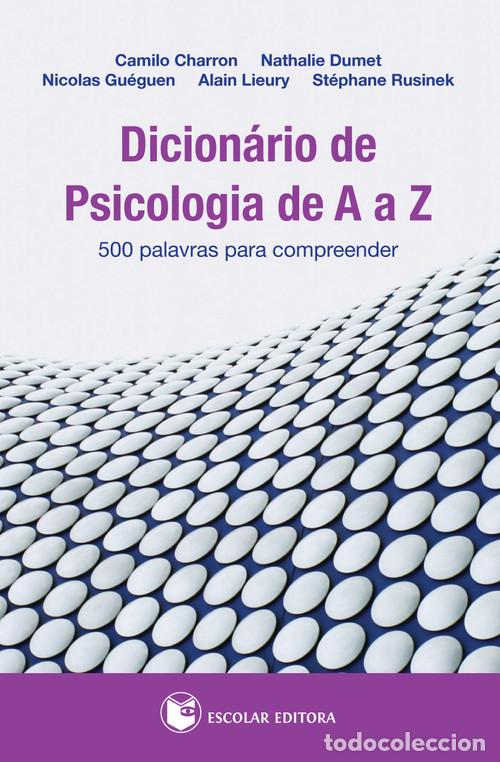Livres: DICION&Aacute;RIO DE PSICOLOGIA DE A A Z - Charron, Camilo