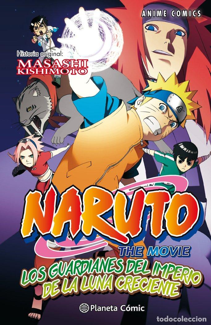 Libros: NARUTO ANIME COMIC 4 LOS GUARDIANES DEL IMPERIO DE LUNA CRE - KISHIMOTO, MASASHI