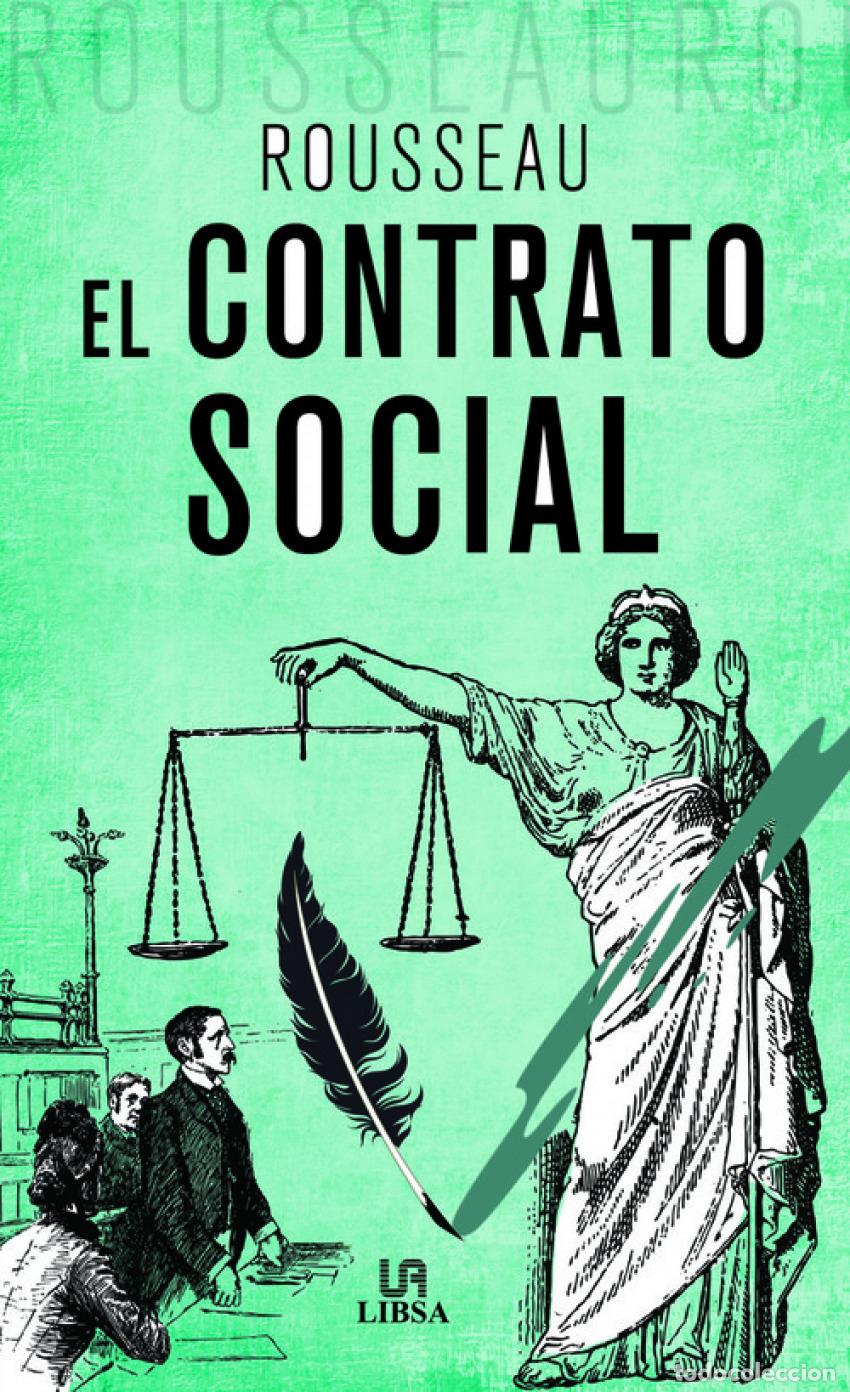 Libros: EL CONTRATO SOCIAL - Rousseau