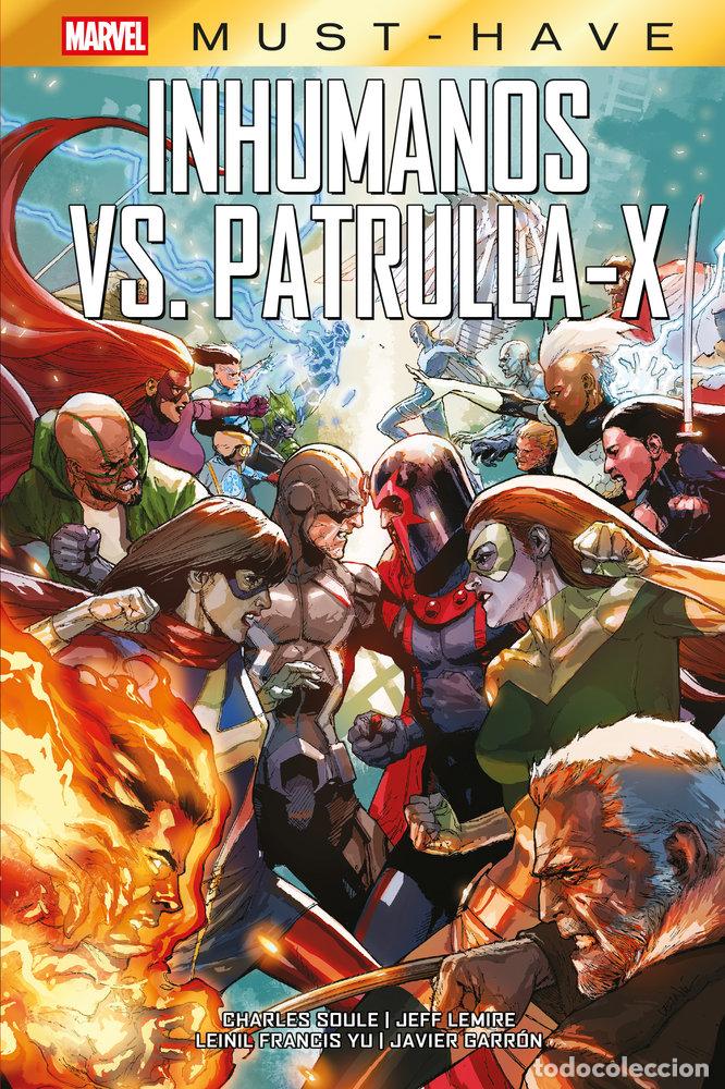 Libros: INHUMANOS VS PATRULLA-X - LEINIL FRANCIS YU