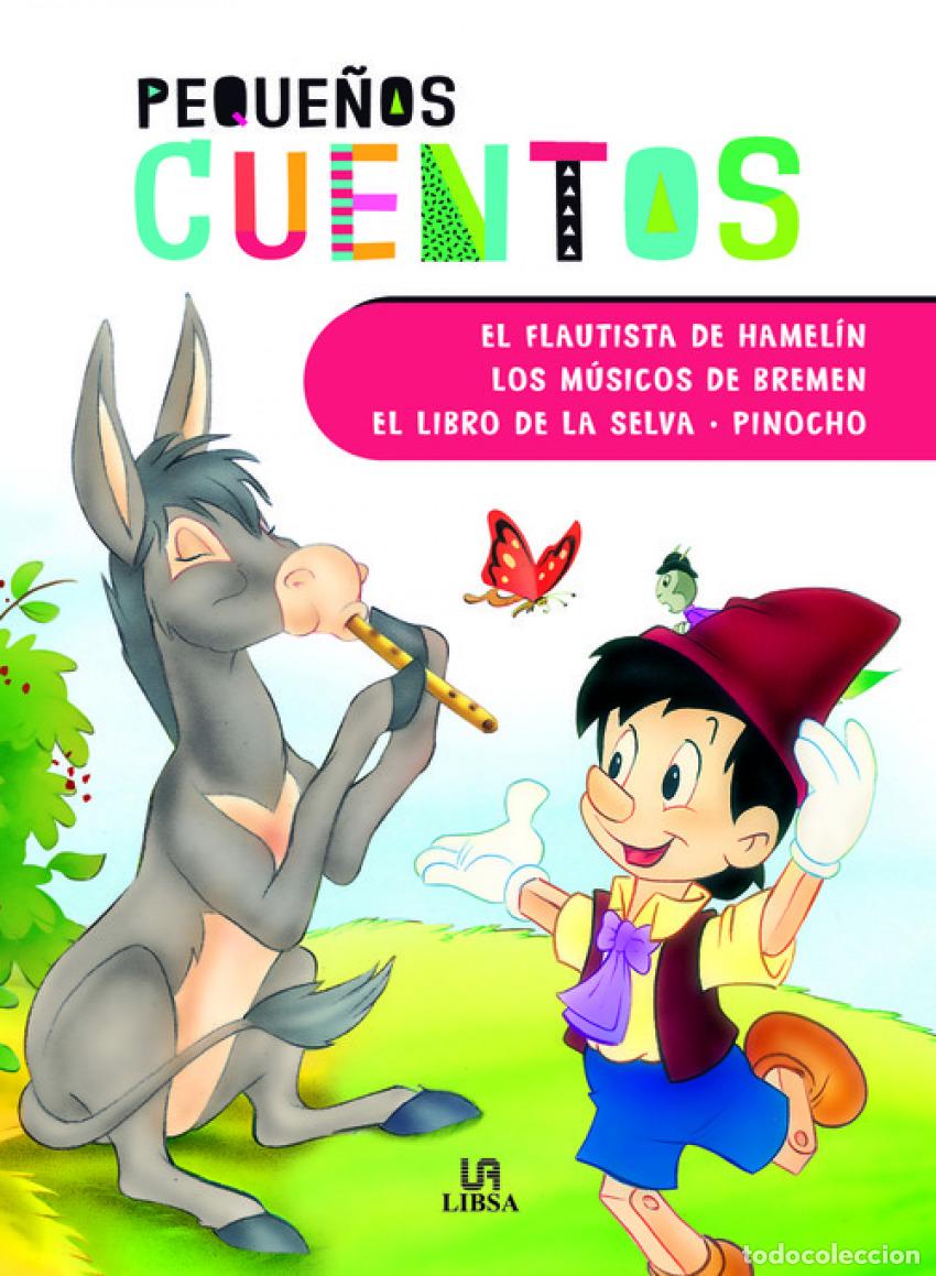Libros: EL FLAUTISTA DE HAMELIN - LOS M&Uacute;SICOS DE BREMEN - EL LIBRO DE LA SELVA - VV.AA.