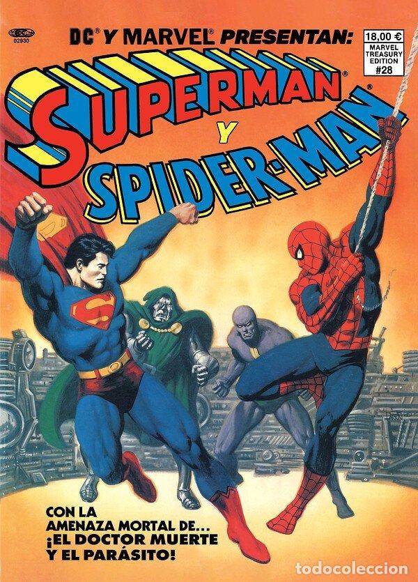 Libros: DC-MARVEL EDICION FACSIMIL SUPERMAN Y SPIDERMAN - MARV WOLFMANN