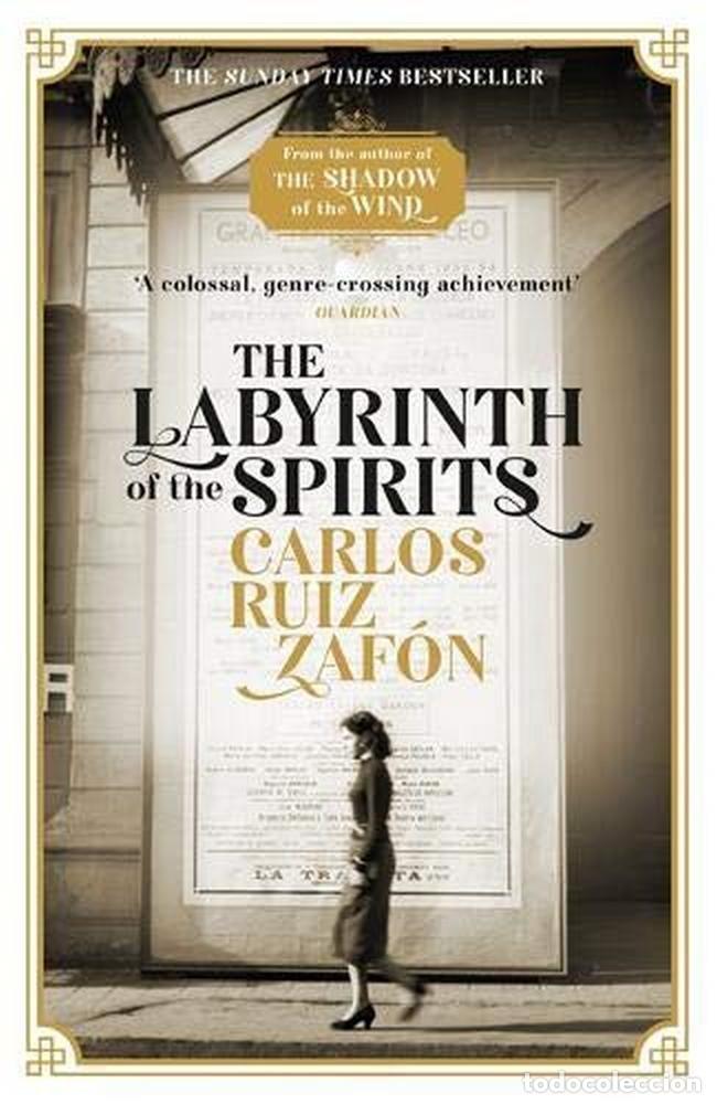 Libros: THE PLABYRINTH OF SPIRITS - RUIZ ZAFON CARL