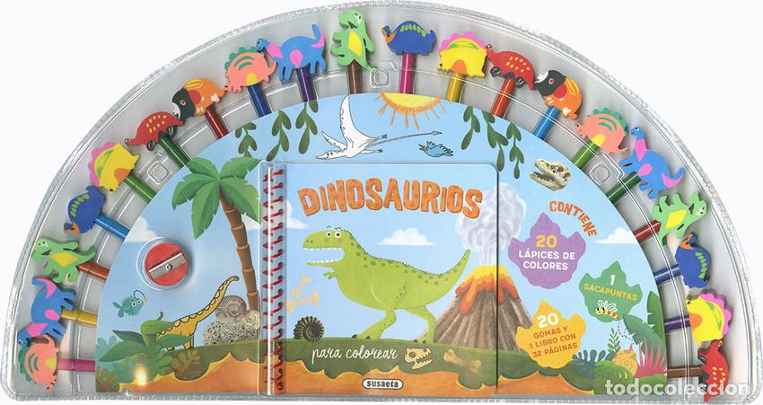 Libros: DINOSAURIOS PARA COLOREAR - Equipo Susaeta