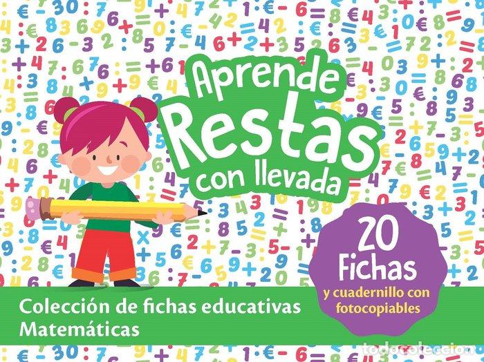 Livros: CAJAS EDUCATIVAS MATEMATICAS APRENDE RESTAS CON LLEVADA. - EDIBA EUROPA EON, S.L.