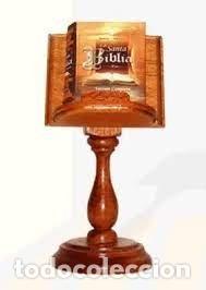 Libros: LA SANTA BIBLIA CON ATRIL Y LUPA (LIBRO MINIATURA) - LIBROS PEQUE&Ntilde;OS DE ESPA&Ntilde;A