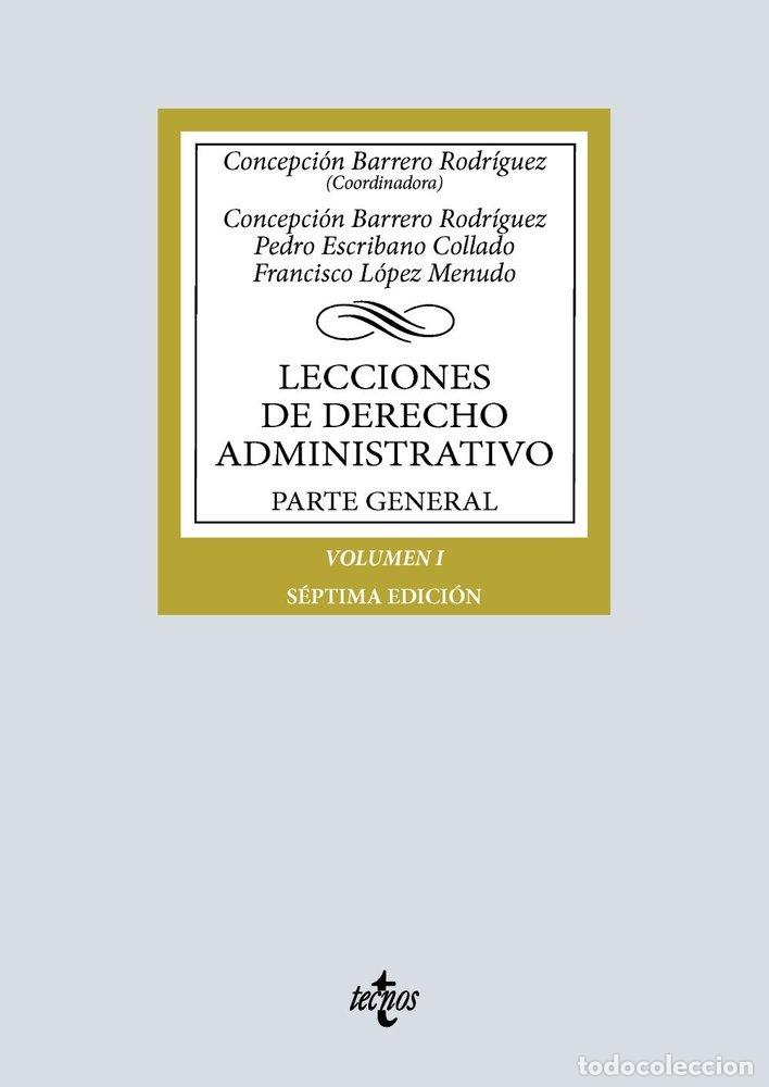 Libros: LECCIONES DE DERECHO ADMINISTRATIVO - BARRERO RODRIGUEZ, CONCEPCION