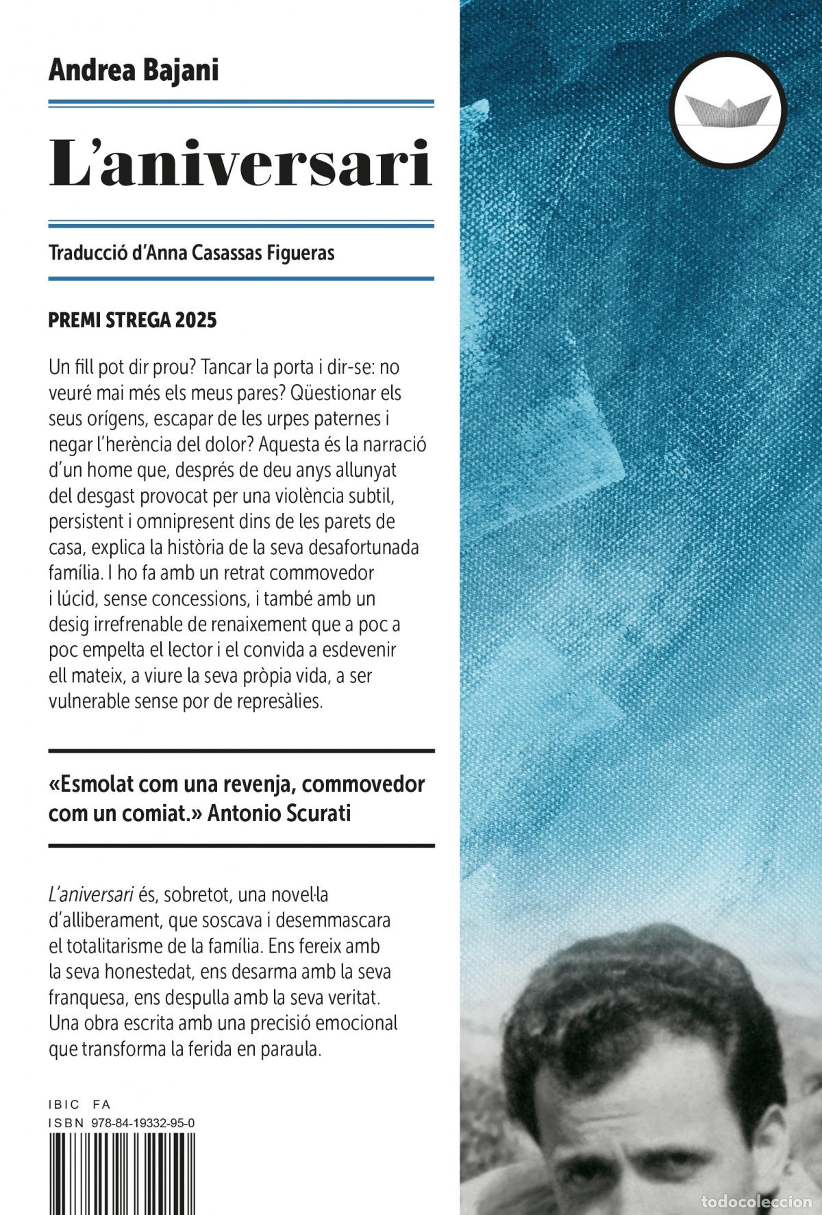 Libri: L'ANIVERSARI - Bajani, Andrea