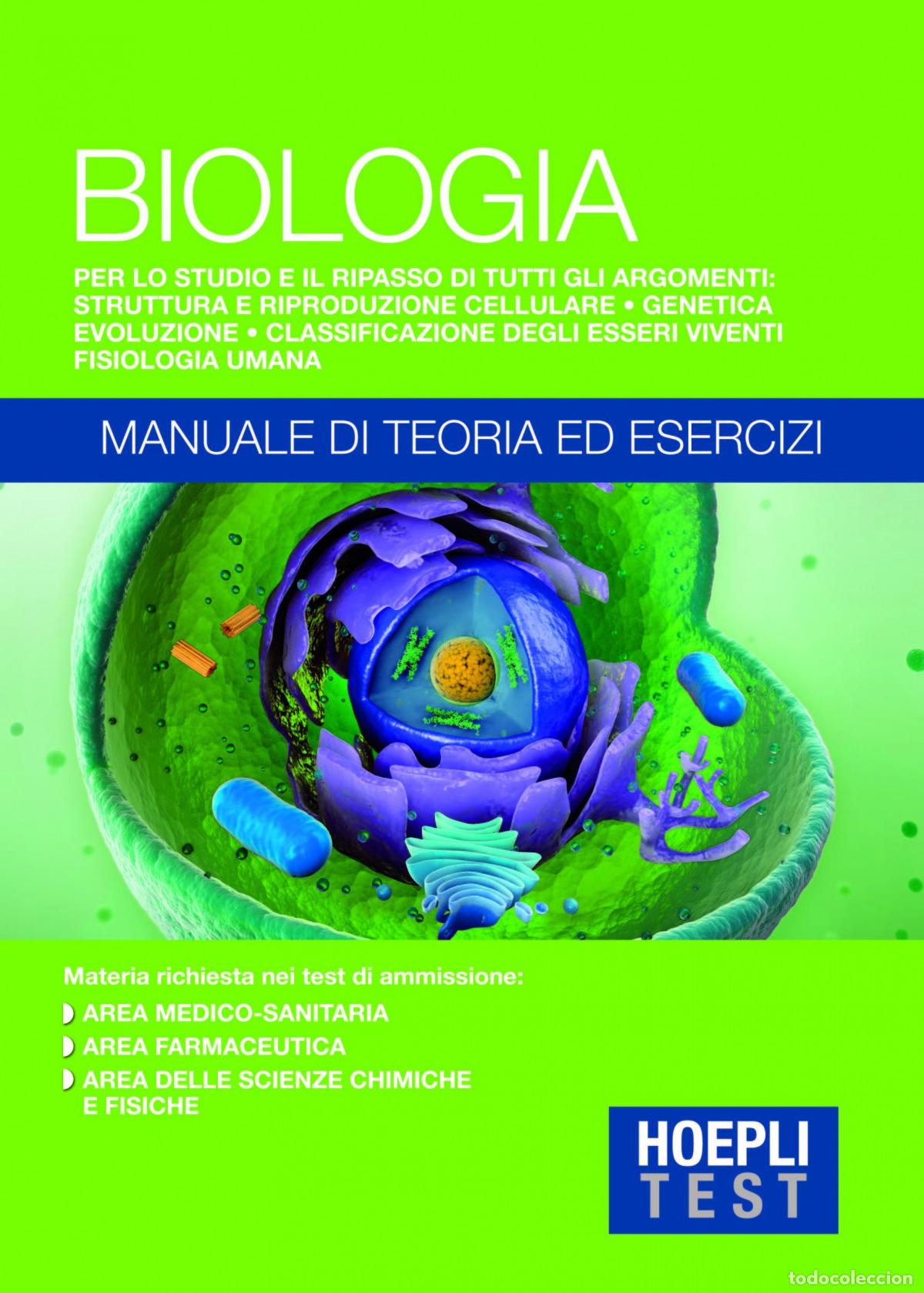 Libros: BIOLOGIA - Test, Hoepli