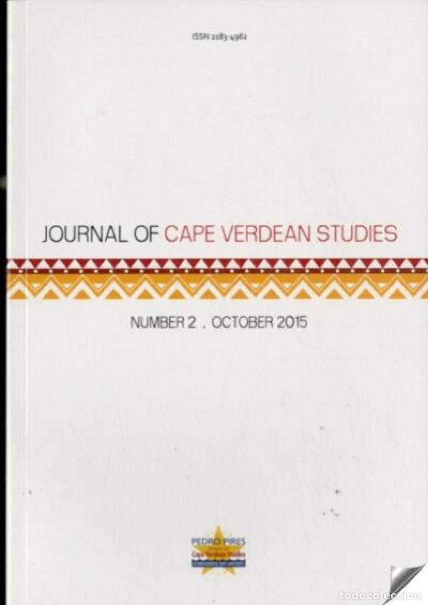B&uuml;cher: 1.JOURNAL OF CAPE VERDEAN STUDIES.(ING/PORT) - AA.VV.