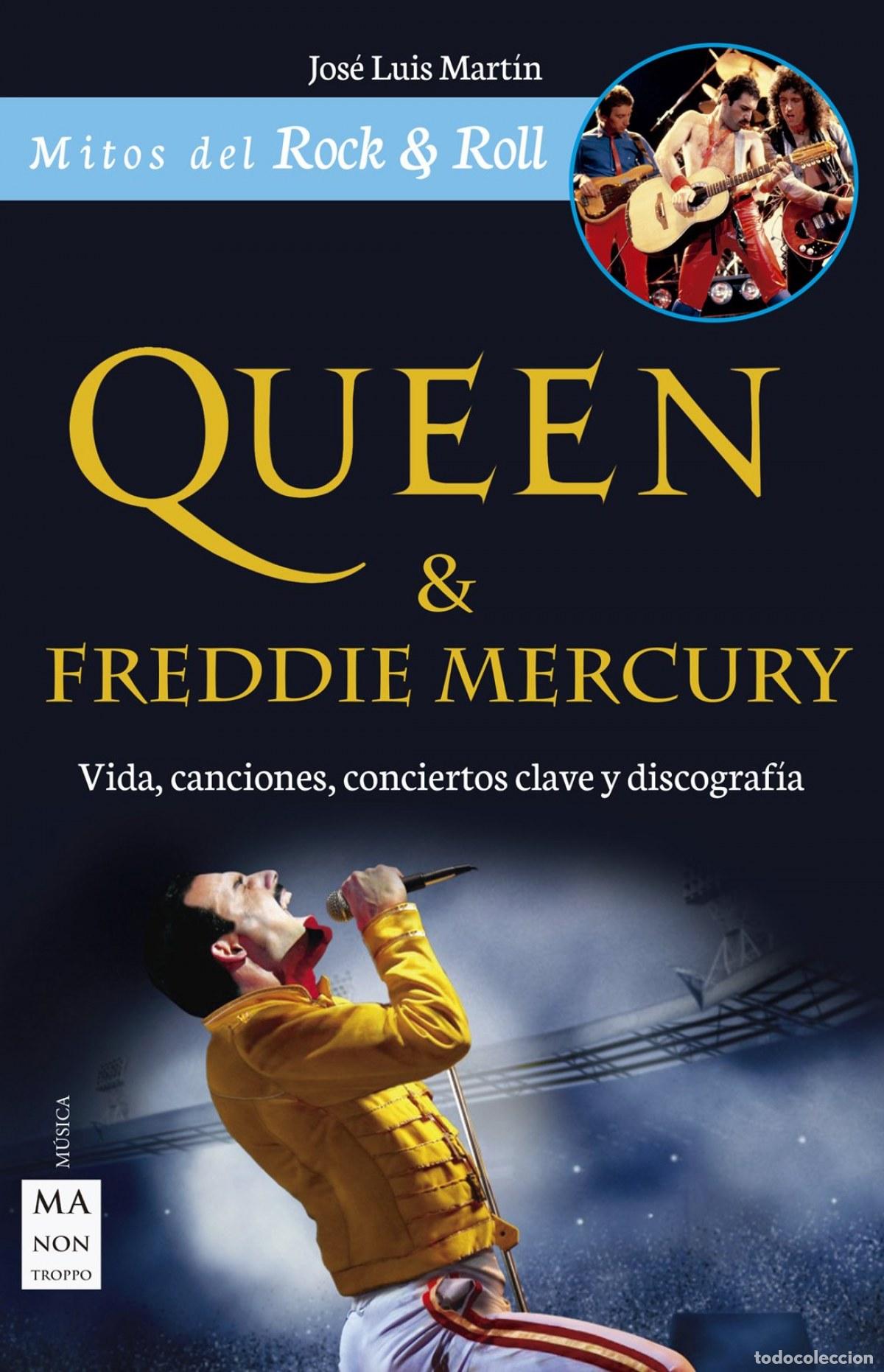 Libri: QUEEN & FREDDIE MERCURY - MARTIN, JOSE LUIS
