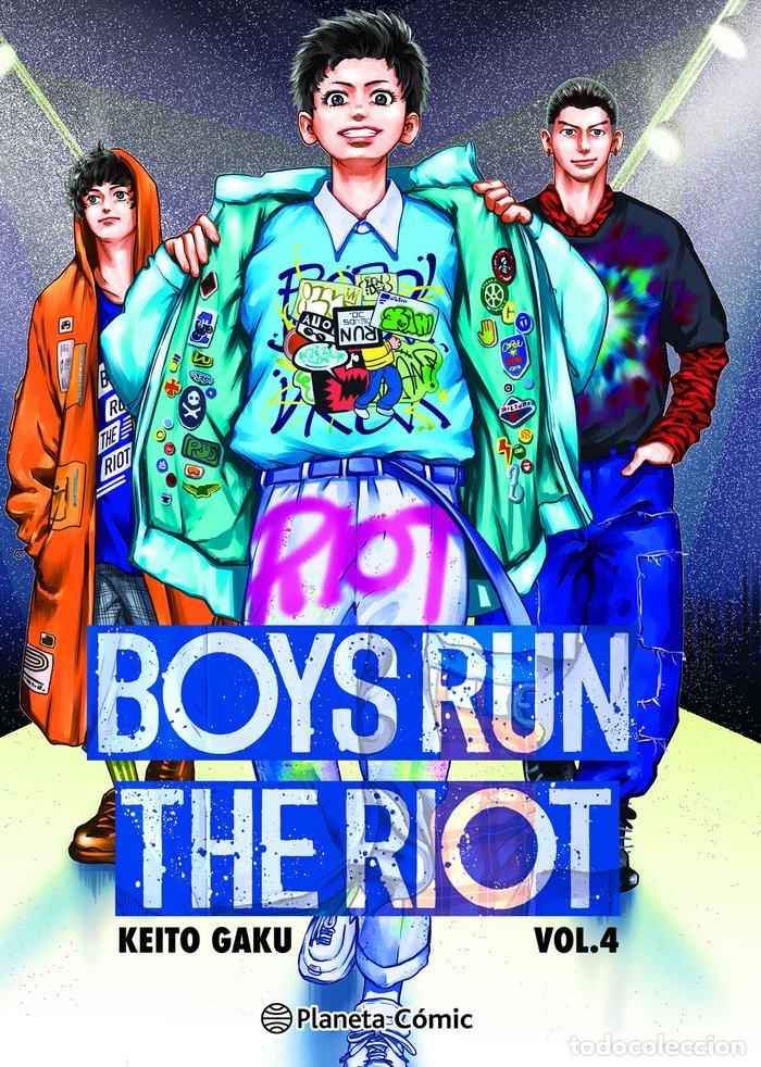 Libros: BOYS RUN THE RIOT 4 - GAKU, KEITO