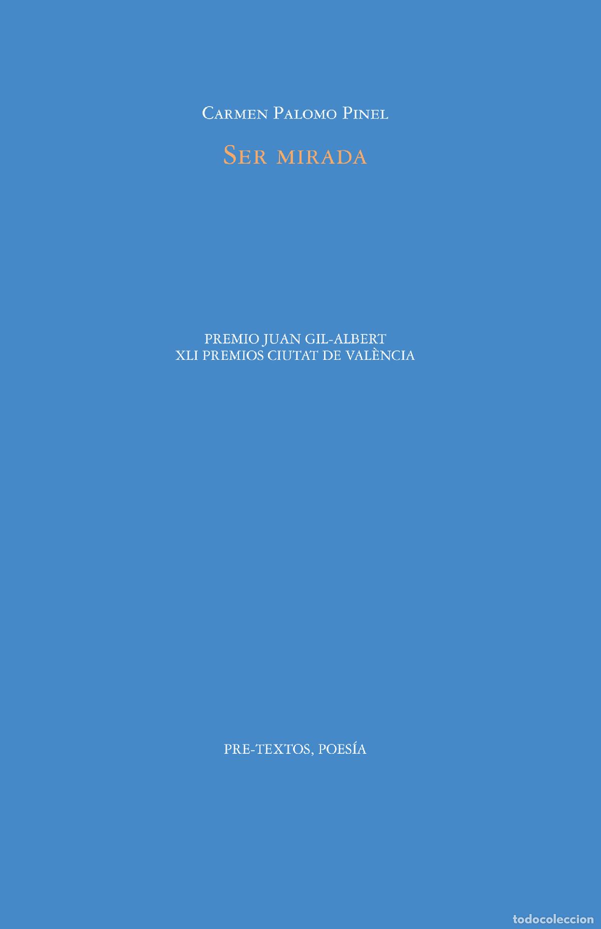books: SER MIRADA - Palomo Pinel, Carmen