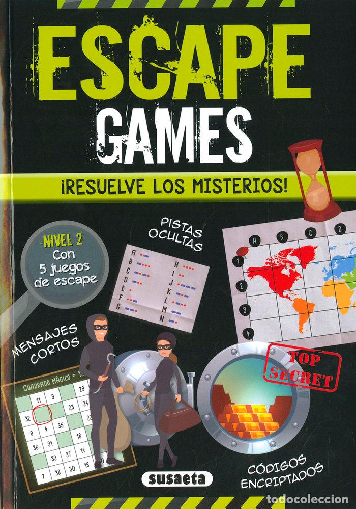 Libri: ESCAPE GAMES RESUELVE LOS MISTERIOS NIVEL 2 - MONHARD, MALLORY