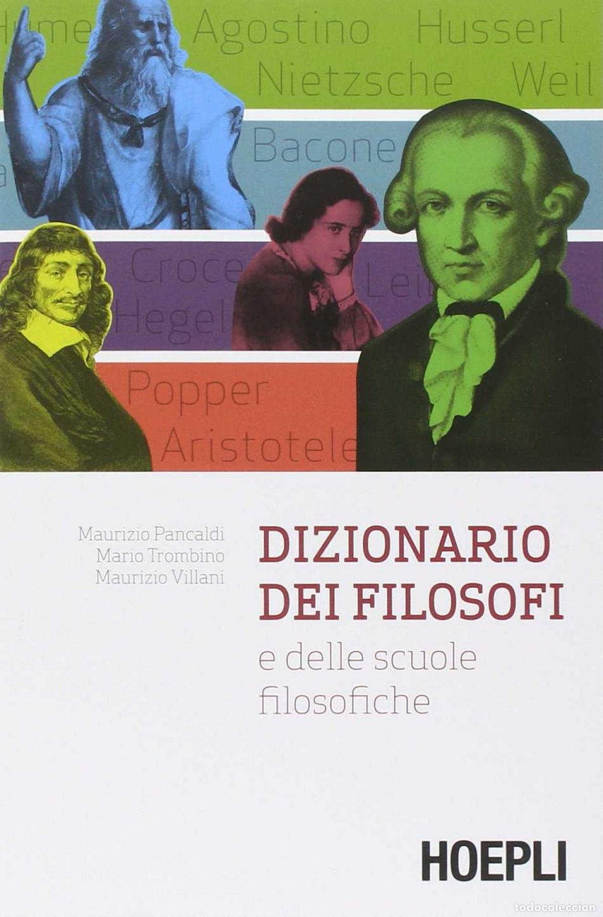 Libros: DIZIONARIO DEI FILOSOFI E DELLE SCUOLE FILOSOFICHE - VV.AA.