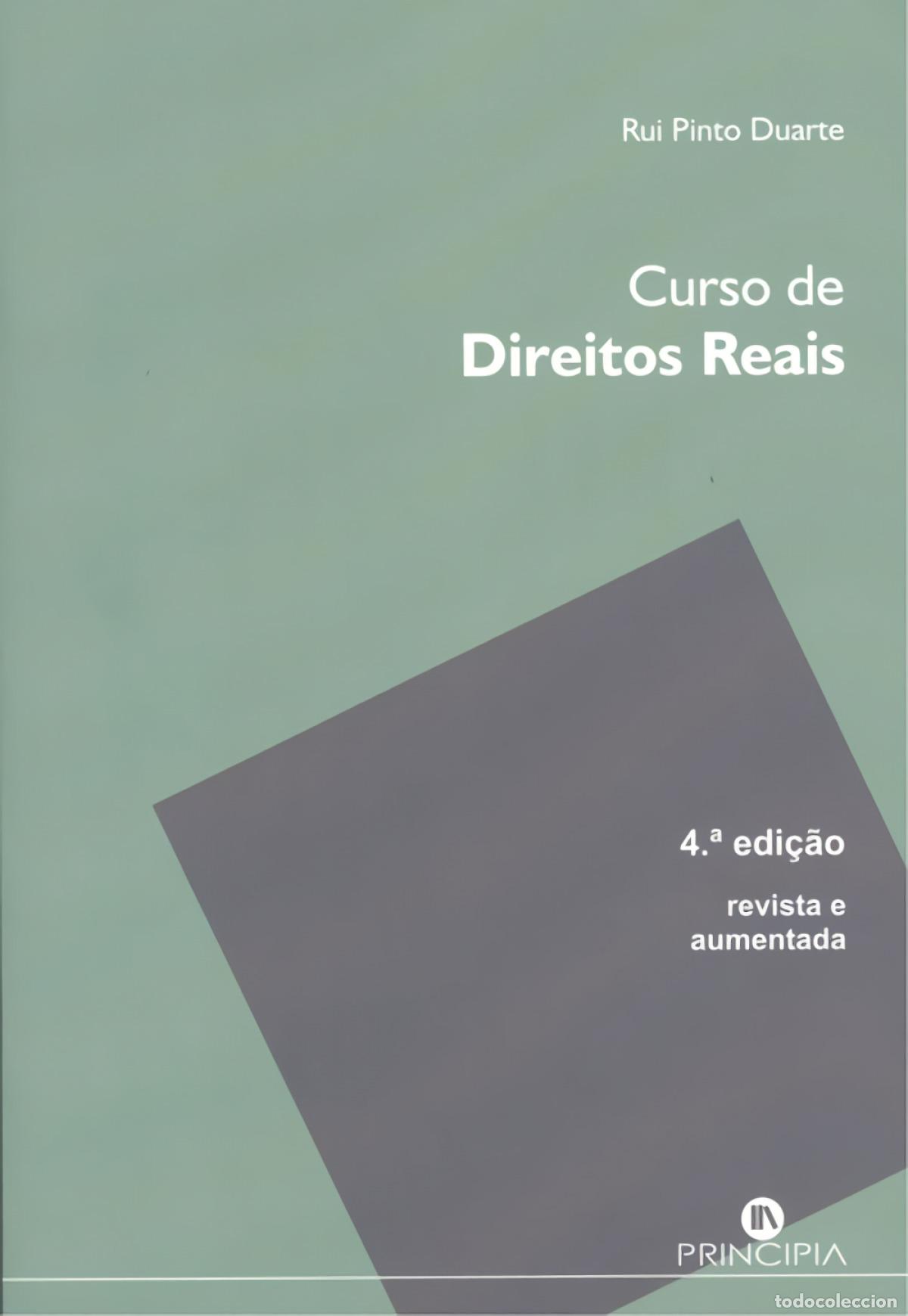 books: CURSO DE DIREITOS REAIS - PINTO DIARTE, RUI