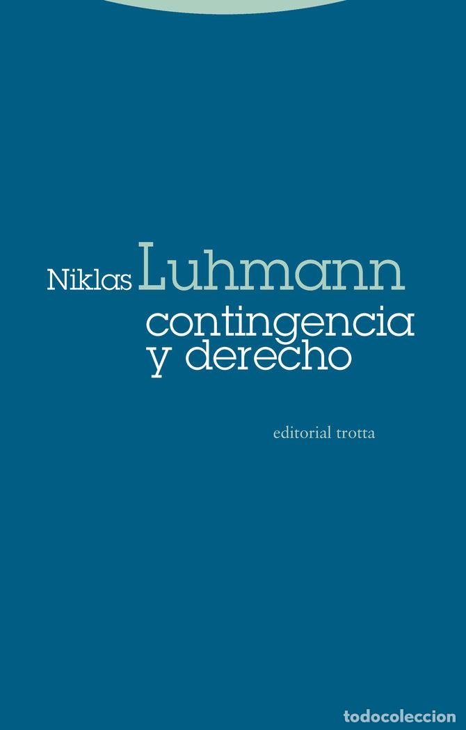 B&uuml;cher: CONTINGENCIA Y DERECHO - LUHMANN, NIKLAS