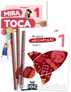 Livres: Matematicas 1. plus mira, toca, siente... las mates 1primaria.1er cursomira - Grupo Anaya