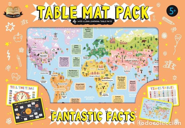 Libri: TABLE MAT PACK FANTASTIC FACTS - AUTUMN