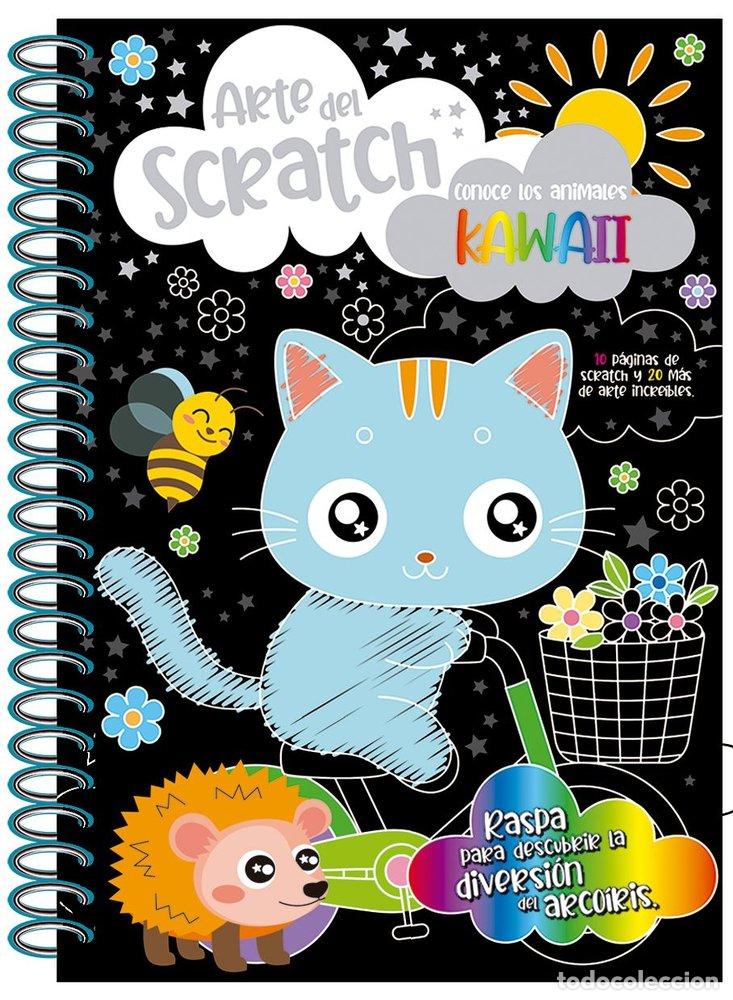 Libros: SCRATCH OJOS SALTONES KAWAI - .