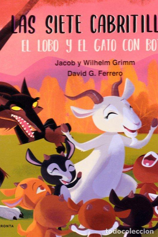 Libros: SIETE CABRITILLAS EL LOBO Y EL GATO CON BOTAS - GRIMM, JACOB