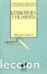 B&uuml;cher: LITERATURA Y FILOSOFIA TL - ASENSI, MANUEL