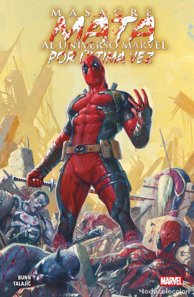 Livros: MASACRE MATA AL UNIVERSO MARVEL POR ULTIMA VEZ - DALIBOR TALAJIC