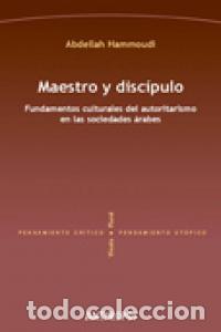 Livres: MAESTRO Y DISCIPULO - HAMMOUDI, ABDELLAH
