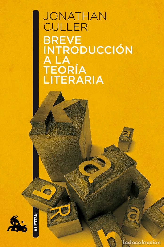 Livros: BREVE INTRODUCCION A LA TEORIA LITERARIA - CULLER, JONATHAN