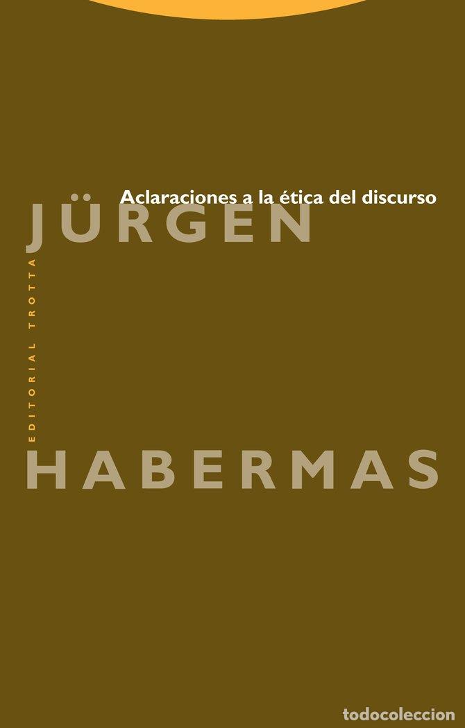 Libros: ACLARACIONES A LA ETICA DEL DISCURSO EPF - HABERMAS, JURGEN