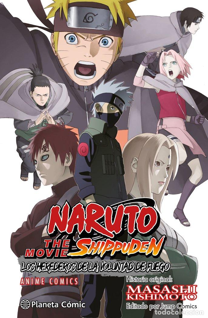 Libri: NARUTO SHIPPUDEN ANIME COMIC LOS HEREDEROS DE LA VOLUNTAD DE - KISHIMOTO, MASASHI