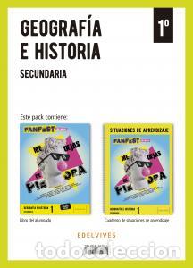 Libros: Proyecto: fanfest. geografia e historia 1 secundaria. libro del alumnado plus cuadee.s.o..1er curso
