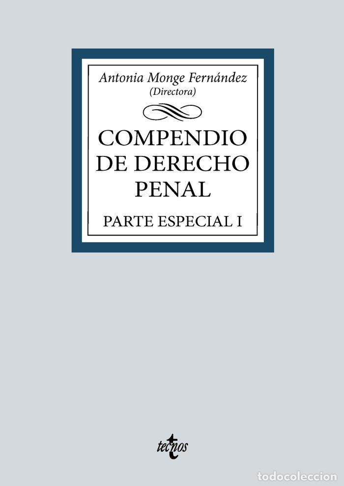 Libros: COMPENDIO DE DERECHO PENAL - MONGE FERNANDEZ, ANTONIA