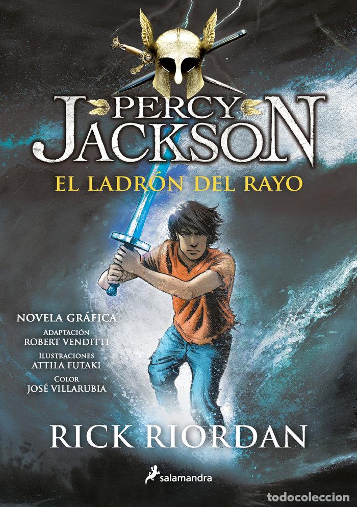 Libri: PERCY JACKSON I LADRON DEL RAYO NOVELA GRAFICA - RIORDAN, RICK