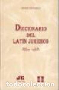 Livres: DICCIONARIO DEL LATIN JURIDICO. - NICOLIELLO, NELSON